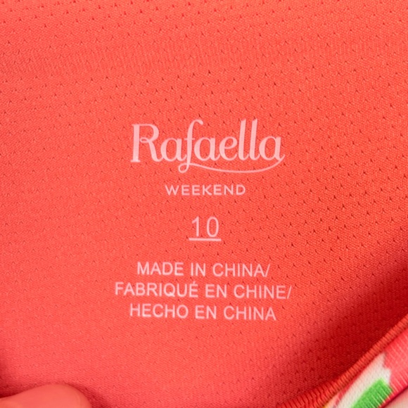 Rafaella Floral Women's Skort - Pink, Blue, Yellow - Picture 7 of 8